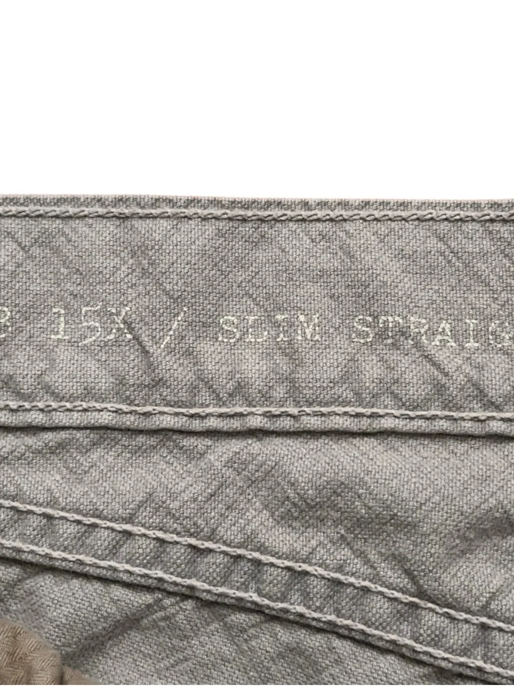 Rag & Bone Jeans Mens Size 32 RB 15X Slim Straight Button Fly Handmade Gray